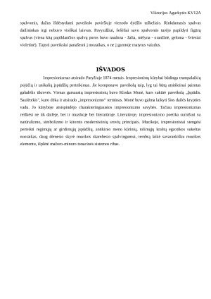 Impresionizmas. Klodas Monė. Paveikslėlis 9