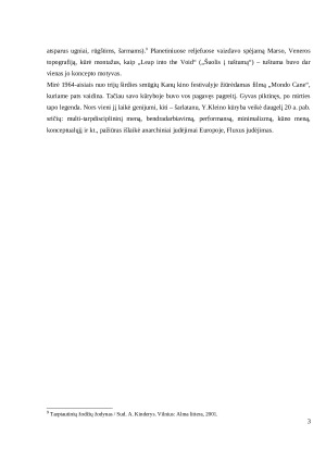 Yves‘o Kleino mėlynųjų paveikslų estetinis pagrindimas. Paveikslėlis 4