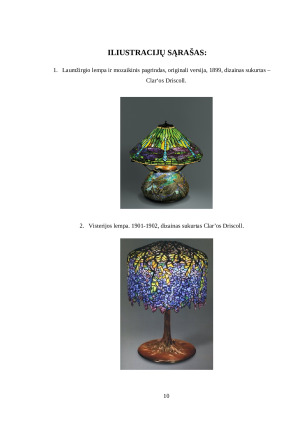 L.C. Tiffany kurtų papuošalų savitumų analizė ir palyginimas su kitais autoriais. Paveikslėlis 10