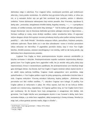 Modernizmo link simboliškumas ir ekspresija V. van Gogho kūryboje. Paveikslėlis 6