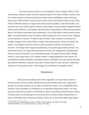 Modernizmo link simboliškumas ir ekspresija V. Van Gogo kūryboje. Paveikslėlis 4