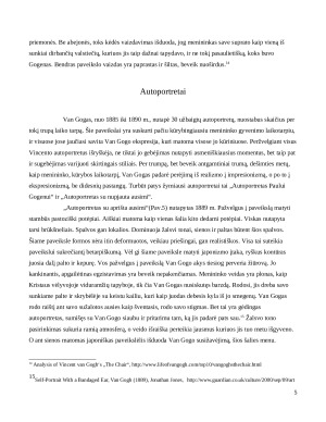 Modernizmo link simboliškumas ir ekspresija V. Van Gogo kūryboje. Paveikslėlis 6
