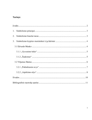Simbolizmas kaip meno stilius. Paveikslėlis 2
