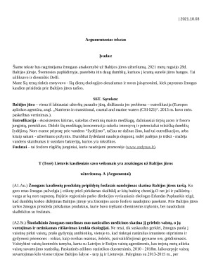 Argumentuotas tekstas. Paveikslėlis 1