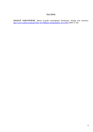 Moters įvaizdis pramoginėje literatūroje. Paveikslėlis 6