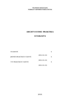 Archyvavimo praktikos ataskaita. Paveikslėlis 1