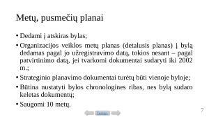 Dokumentai organizacijos veikloje. Paveikslėlis 7