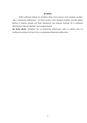 Dokumentų unifikavimas. Paveikslėlis 3