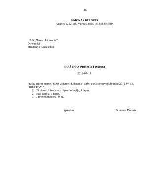 Dokumentų valdymas UAB “Mercell Lithuania”. Paveikslėlis 10