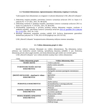 Dokumentų valdymas UAB “Mercell Lithuania”. Paveikslėlis 4