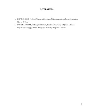 Dokumentų registracija. Paveikslėlis 8