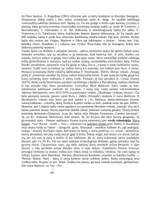 Baltų kilmė ir ploto ribos. Vardo etimologija.. Paveikslėlis 2