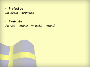 Švedų kalbos daiktavardžių giminės kategorija. Paveikslėlis 9