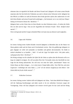 Das Humanitätsideal in der Iphigenie. referatas. Paveikslėlis 5