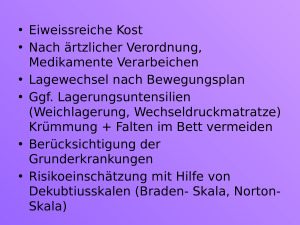Dekubitus- und Pneumonieprophylaxe. Paveikslėlis 8