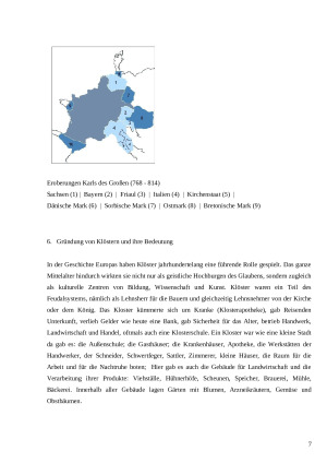 Historische Verhältnisse und Kultur vom 5. – 9. Jh. Das Frankenreich, die Merowinger Dynastie (482 – 714), Herrschaft der Karolinger (714 – 843), Eroberungen Karls des Großen (768 – 814). Christent. Paveikslėlis 7