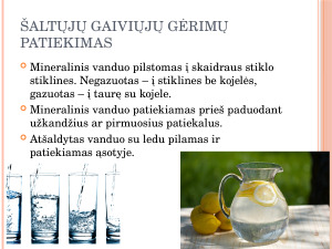 Gėrimų ruošimas ir pateikimas klientams (Šaltųjų gaiviųjų gėrimų patiekimas. Karštieji alkoholiniai gėrimai. Kavos ir arbatos pateikimas). Paveikslėlis 4