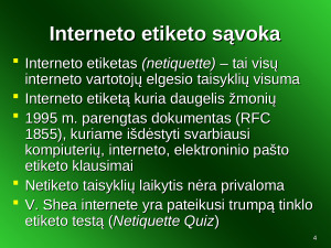 Interneto etiketas. Paveikslėlis 4