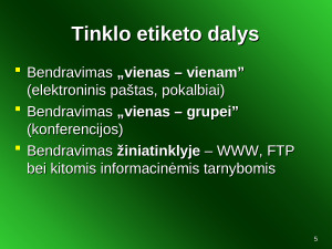 Interneto etiketas. Paveikslėlis 5