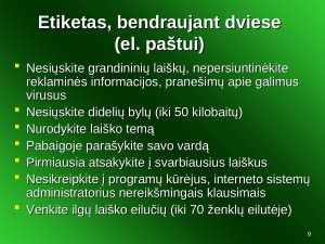 Interneto etiketas. Paveikslėlis 9