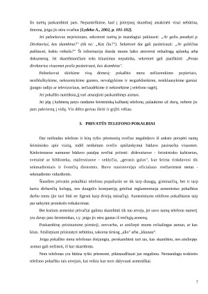 Pokalbiai telefonu. Paveikslėlis 7