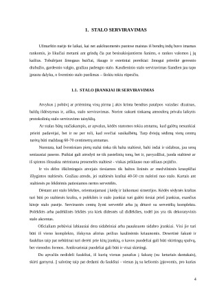 Stalo etiketas. Paveikslėlis 4