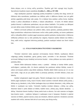 Stalo etiketas. Paveikslėlis 5