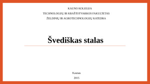 Švediškas stalas. Paveikslėlis 1