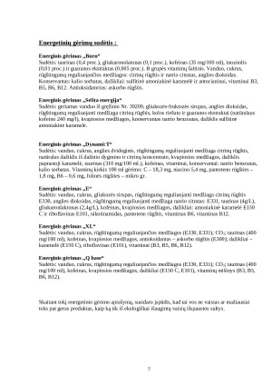 Grietinės cecho sąnaudų ir ekonominių rodiklių apskaičiavimas. Paveikslėlis 7