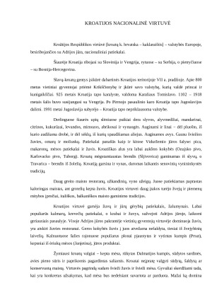 Nacionalinė Kroatijos virtuvė. Paveikslėlis 3
