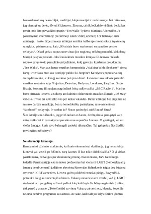 Homofobija Lietuvoje. Paveikslėlis 2