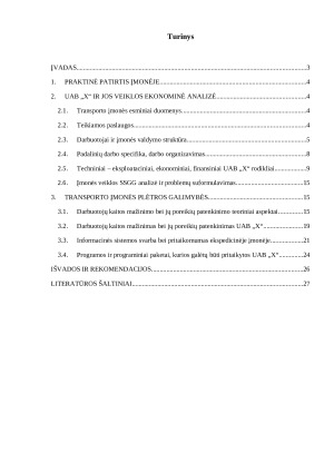 Gamybinės praktikos ataskaita UAB „X“. Paveikslėlis 2