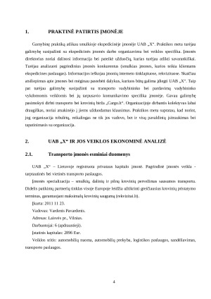 Gamybinės praktikos ataskaita UAB „X“. Paveikslėlis 4