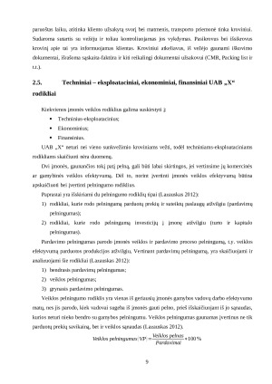 Gamybinės praktikos ataskaita UAB „X“. Paveikslėlis 9