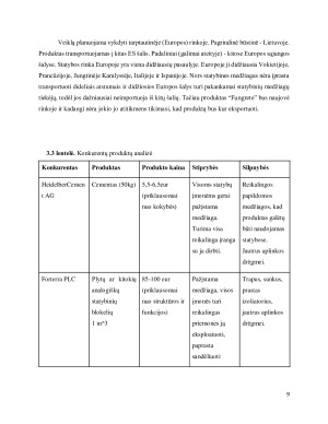 Inžinerinės ekonomikos projektas. Paveikslėlis 9