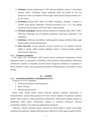 „BCT“, „Aurika“, „Kitron“ įmonių analizė. Paveikslėlis 6