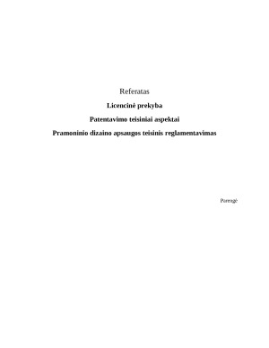 Pramoninio dizaino apsaugos teisinis reglamentavimas. Paveikslėlis 1
