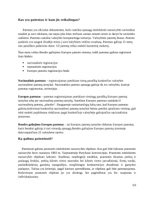 Pramoninio dizaino apsaugos teisinis reglamentavimas. Paveikslėlis 10
