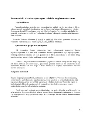 Pramoninio dizaino apsaugos teisinis reglamentavimas. Paveikslėlis 6