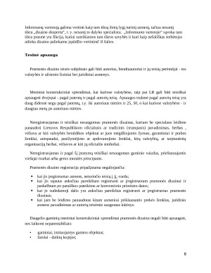 Pramoninio dizaino apsaugos teisinis reglamentavimas. Paveikslėlis 8
