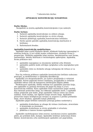 Apykaklių konstrukcijų sudarymas (2)