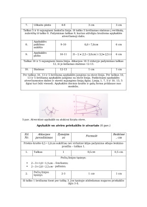 Apykaklių konstrukcijų sudarymas (2). Paveikslėlis 7