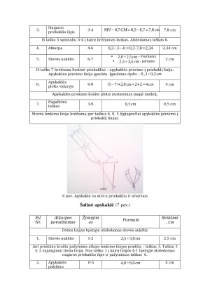 Apykaklių konstrukcijų sudarymas (2). Paveikslėlis 8