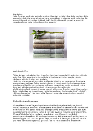 Ekologiški drabužiai. Paveikslėlis 6