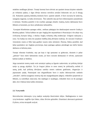 Kostiumo raida 18a. Europoje. Paveikslėlis 8