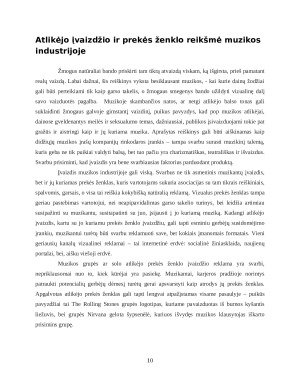 Scenos atlikėjo įvaizdžio formavimas. Paveikslėlis 10