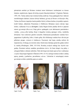 Senovės Romos išvaizdos kultūros ypatumai ir reikšmė visuomenei. Paveikslėlis 8