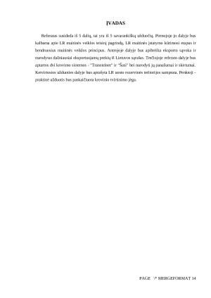Terminalo darbo organizavimas. Paveikslėlis 3