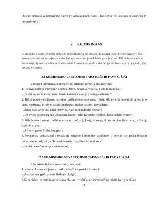 Linksnių vartojimo ypatumai normos ir klaidos – išskyrus vietininko linksnį. Paveikslėlis 5
