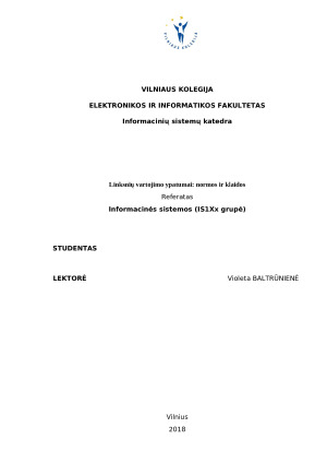 Linksnių vartojimo ypatumai normos ir klaidos. Paveikslėlis 1